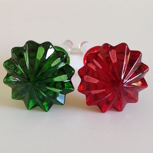 Never Used in Box Marquis by Waterford Brookside Green Red Wine Stoppers Vintage